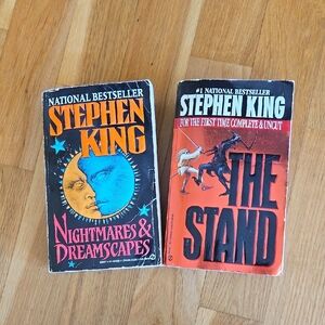 Stephen King Book Set - Nightmares & Dreamscapes and The Stand